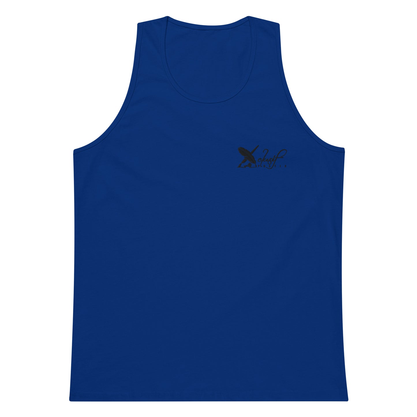 XCLUSIF POETIX BLACK LOGO Men’s premium tank top