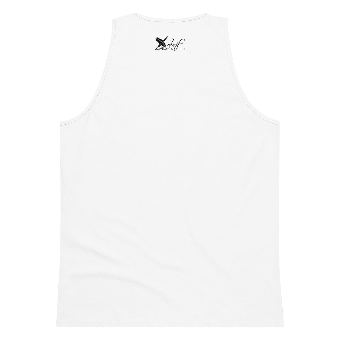 XCLUSIF POETIX BLACK LOGO Men’s premium tank top