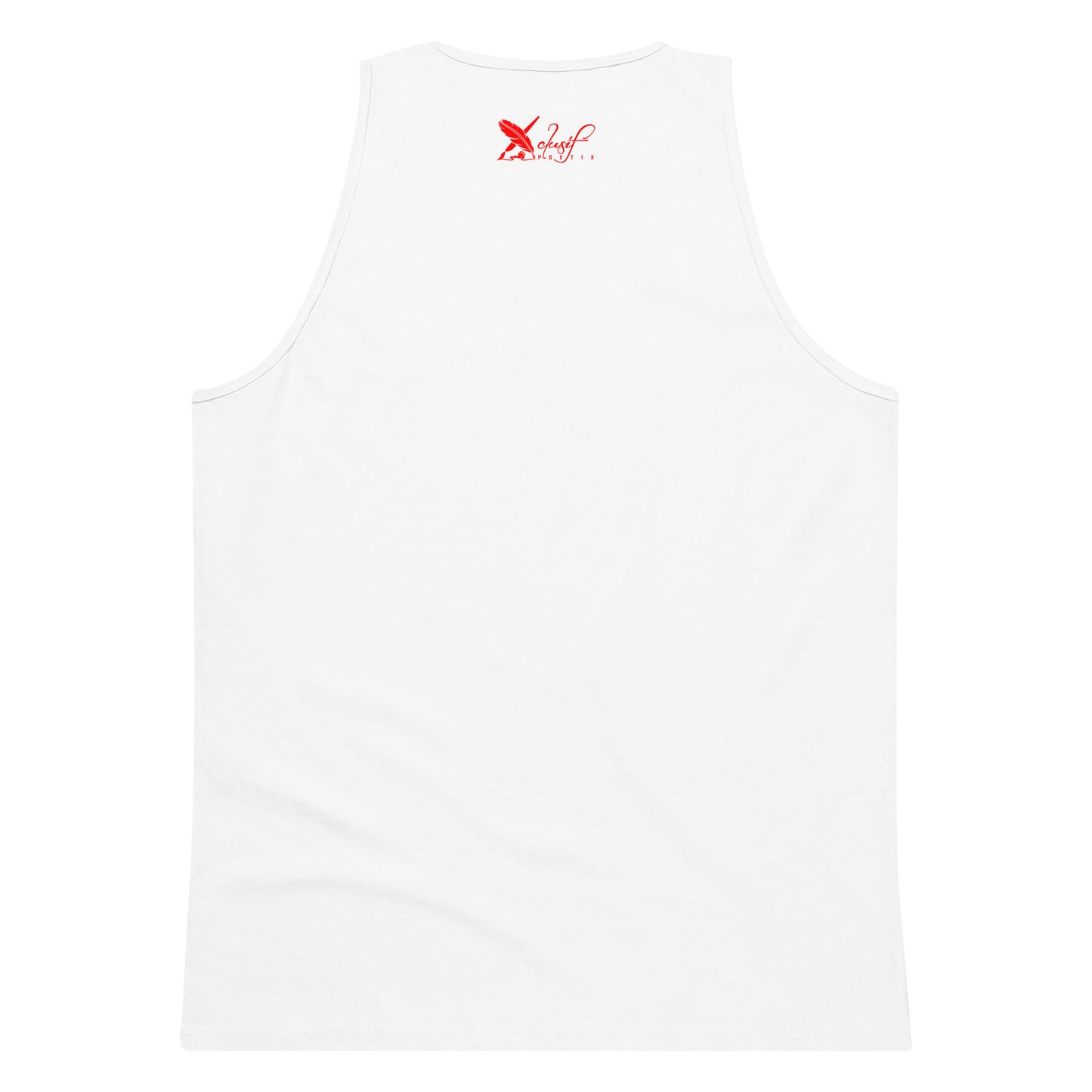 LOVE BY XCLUSIF POETIX Embroidery premium tank top