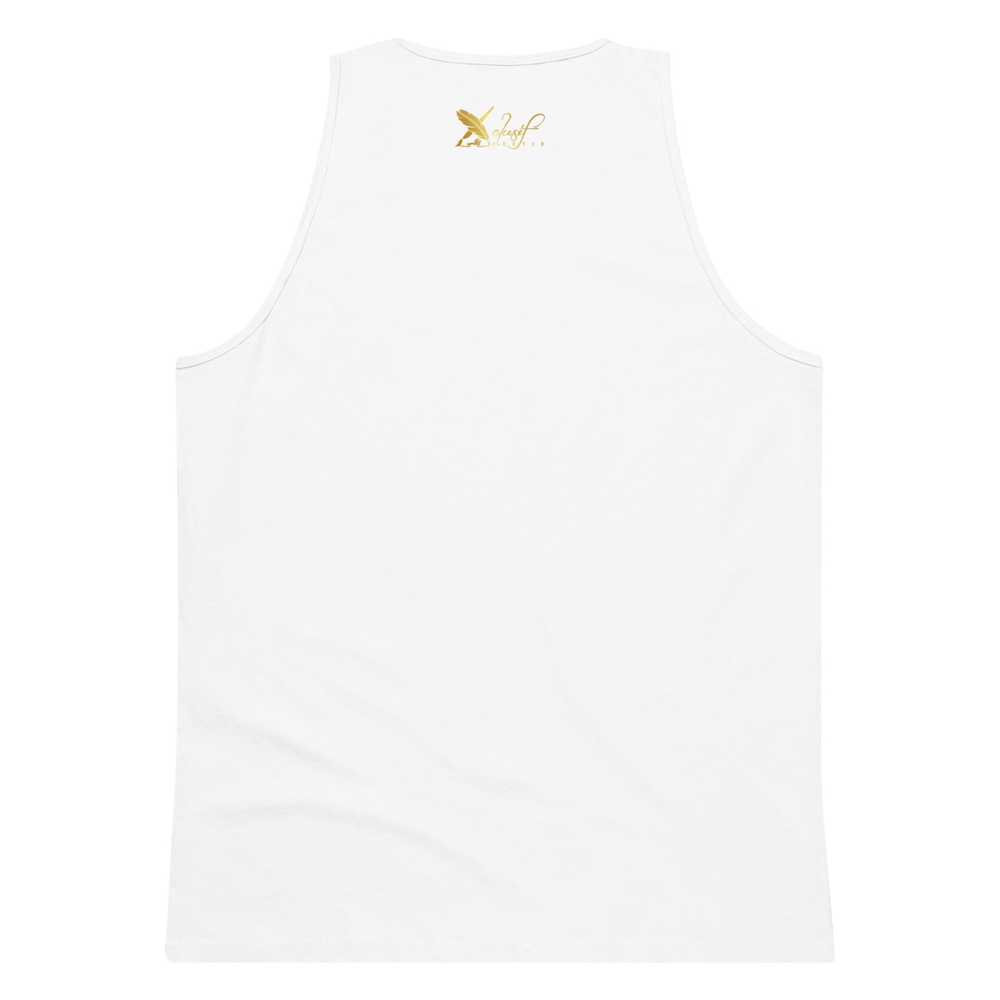 RICH BY XCLUSIF POETIX Embroidery Men’s premium tank top