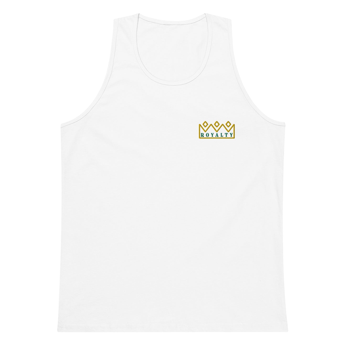 ROYALTY BY XCLUSIF POETIX Embroidery Men’s premium tank top