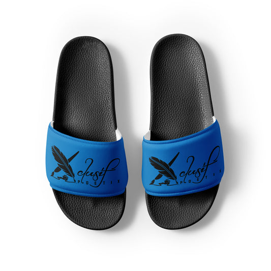 XCLUSIF POETIX BLUE & BLACK Men’s slides