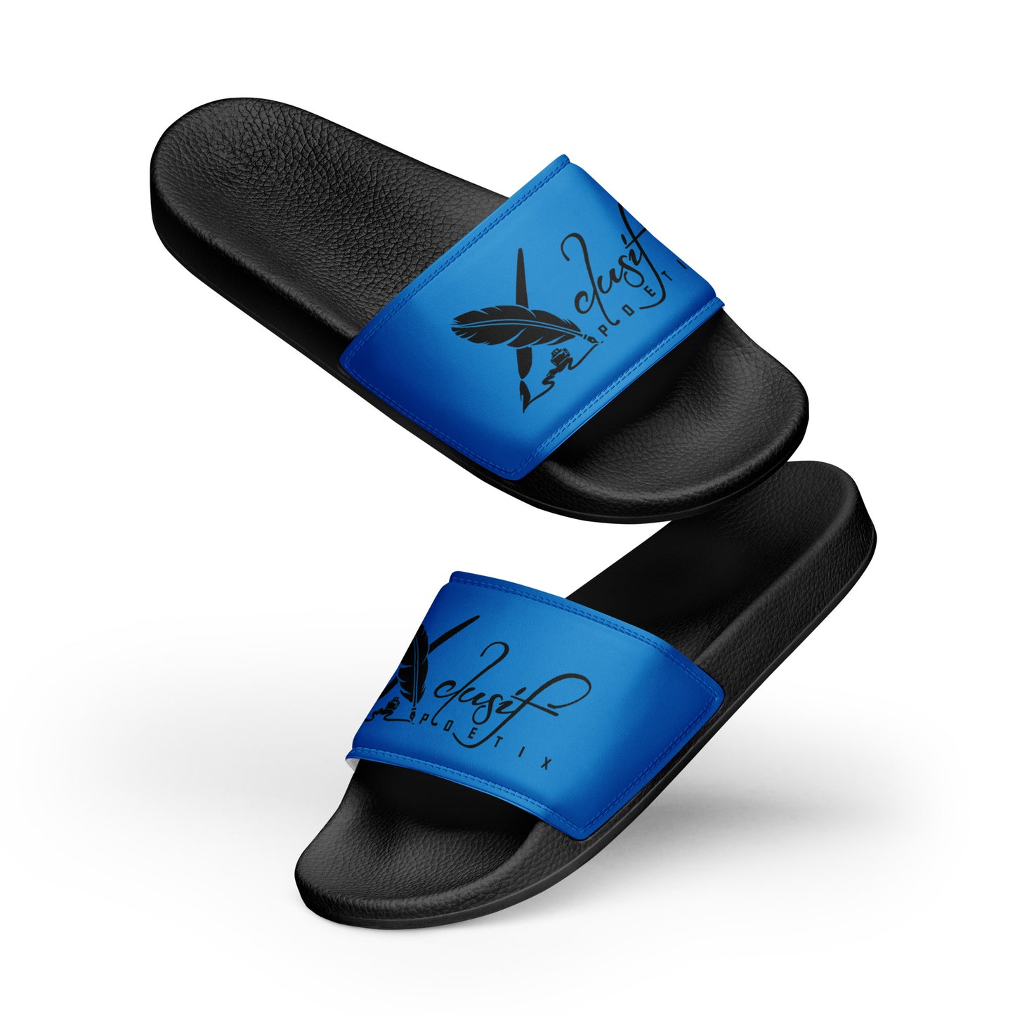 XCLUSIF POETIX BLUE & BLACK Men’s slides