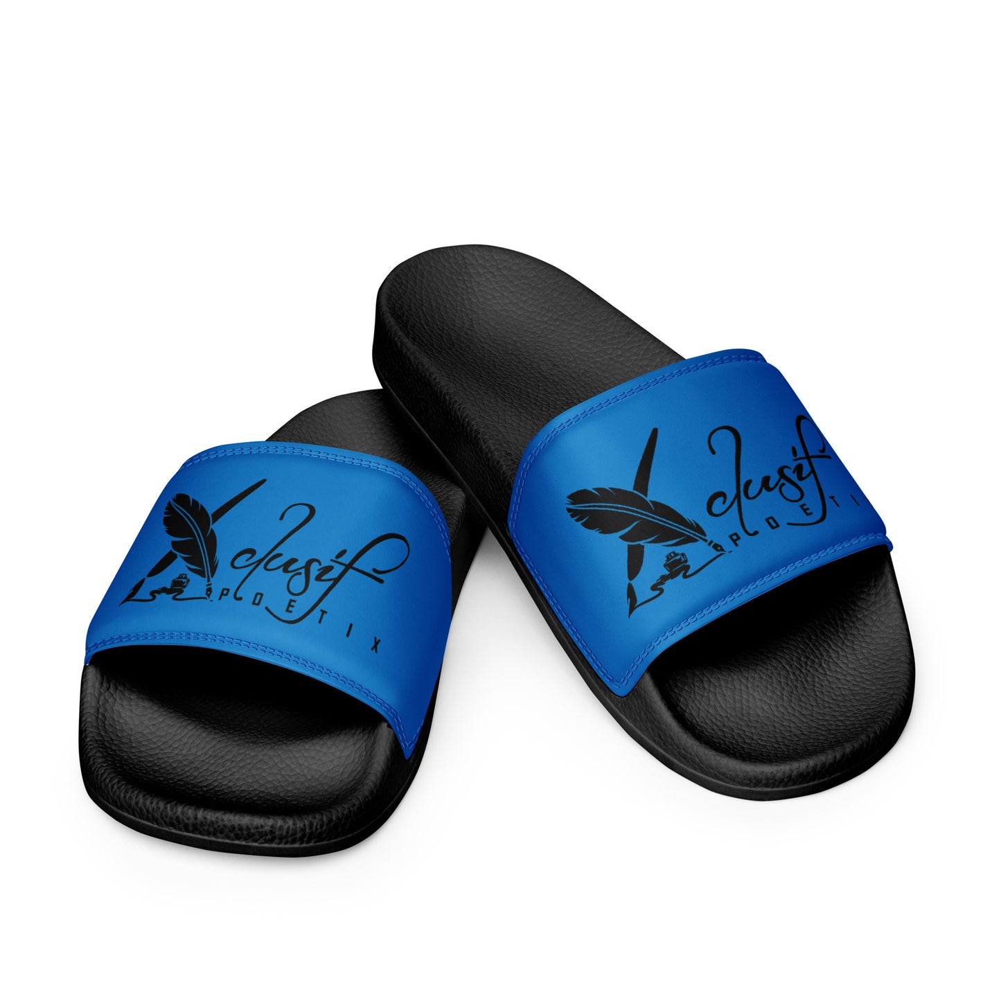 XCLUSIF POETIX BLUE & BLACK Men’s slides