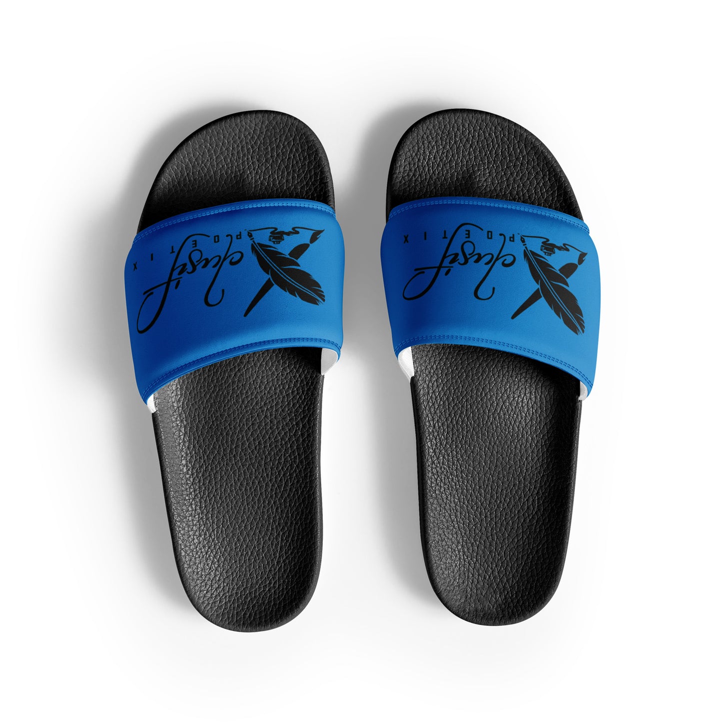 XCLUSIF POETIX BLUE & BLACK Men’s slides