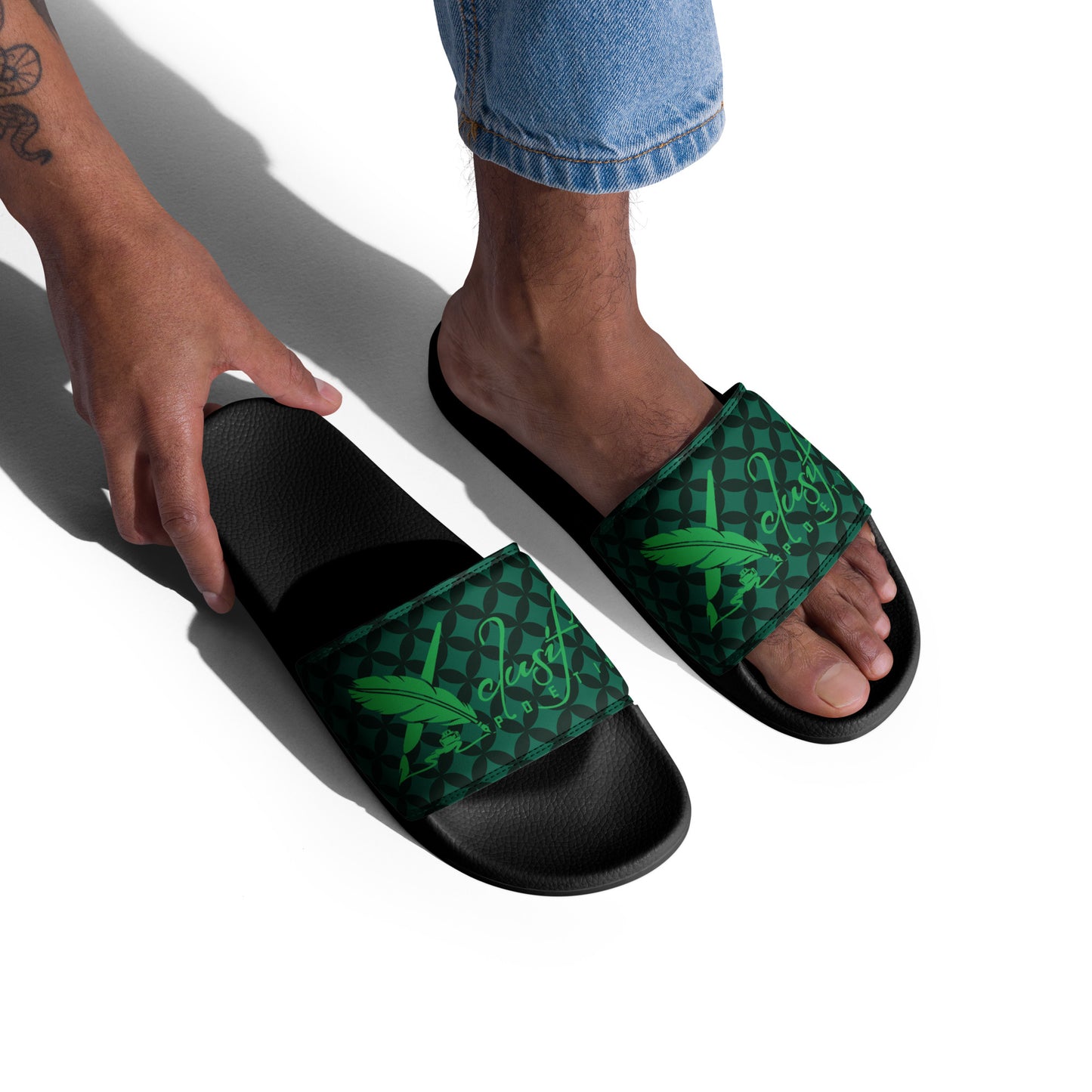 XCLUSIF POETIX LUXURY GREEN Men’s slides