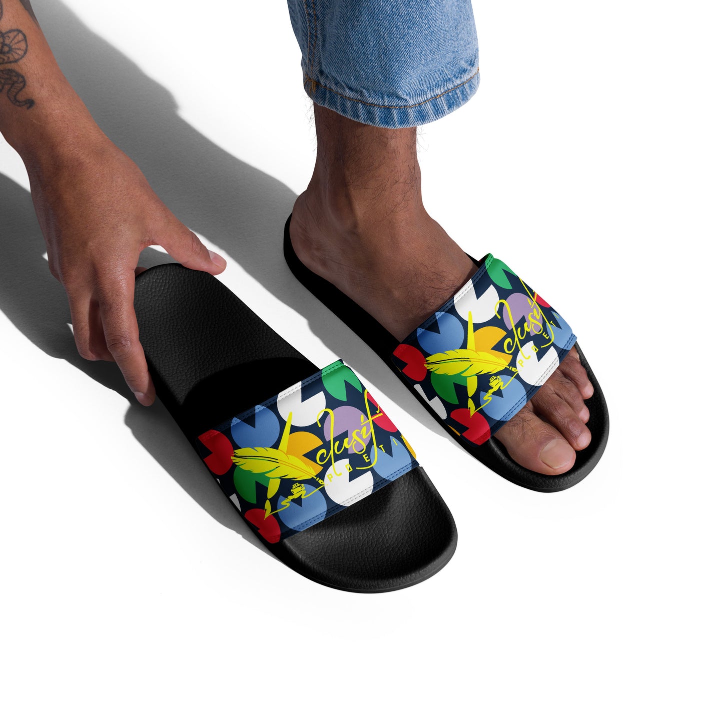 XCLUSIF POETIX VIBRANT Men’s slides