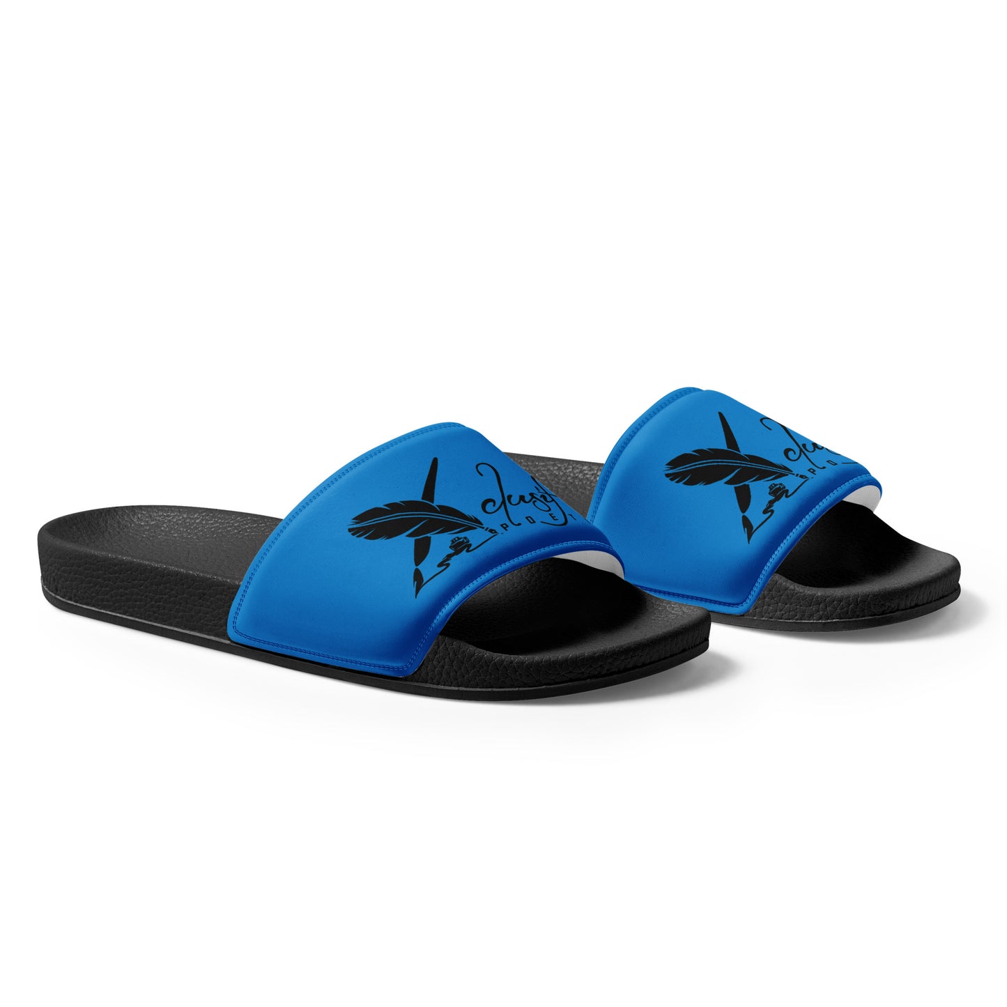 XCLUSIF POETIX BLUE & BLACK Men’s slides