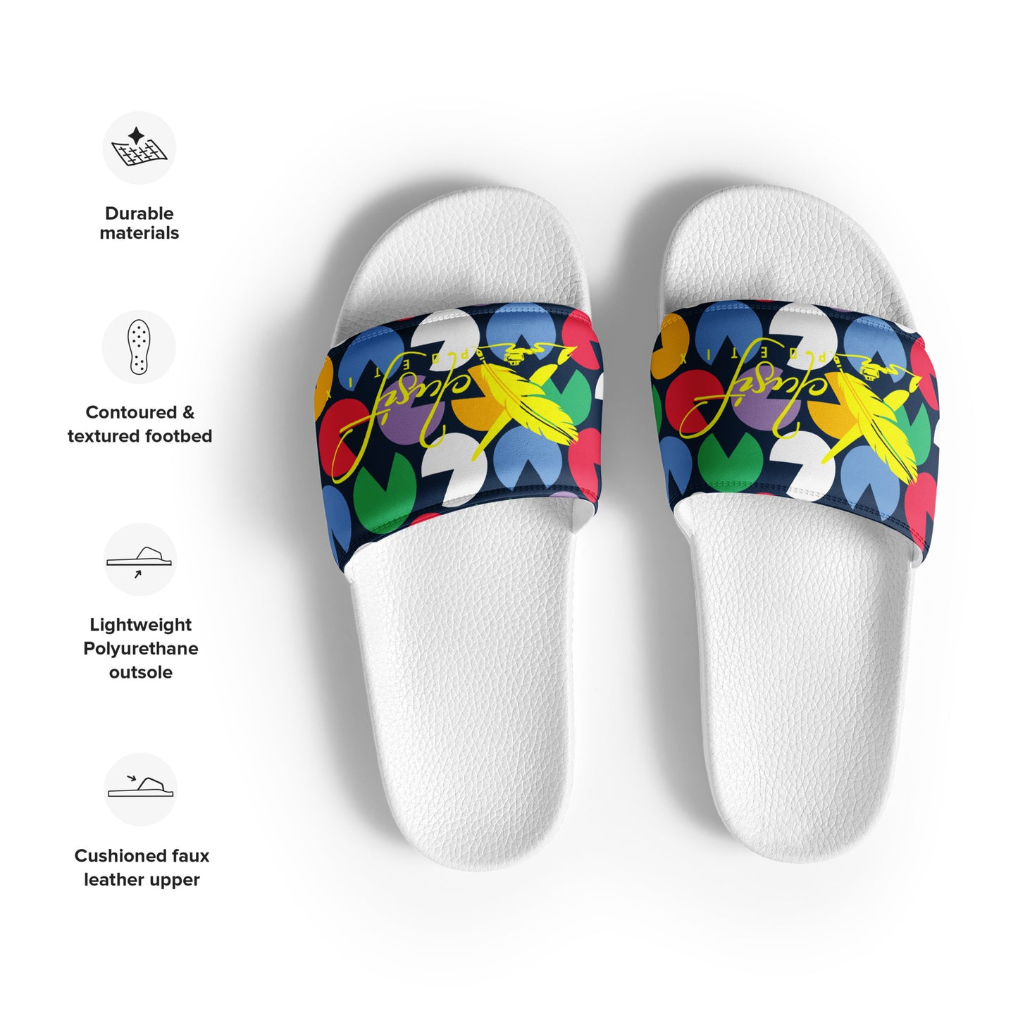 XCLUSIF POETIX VIBRANT Men’s slides