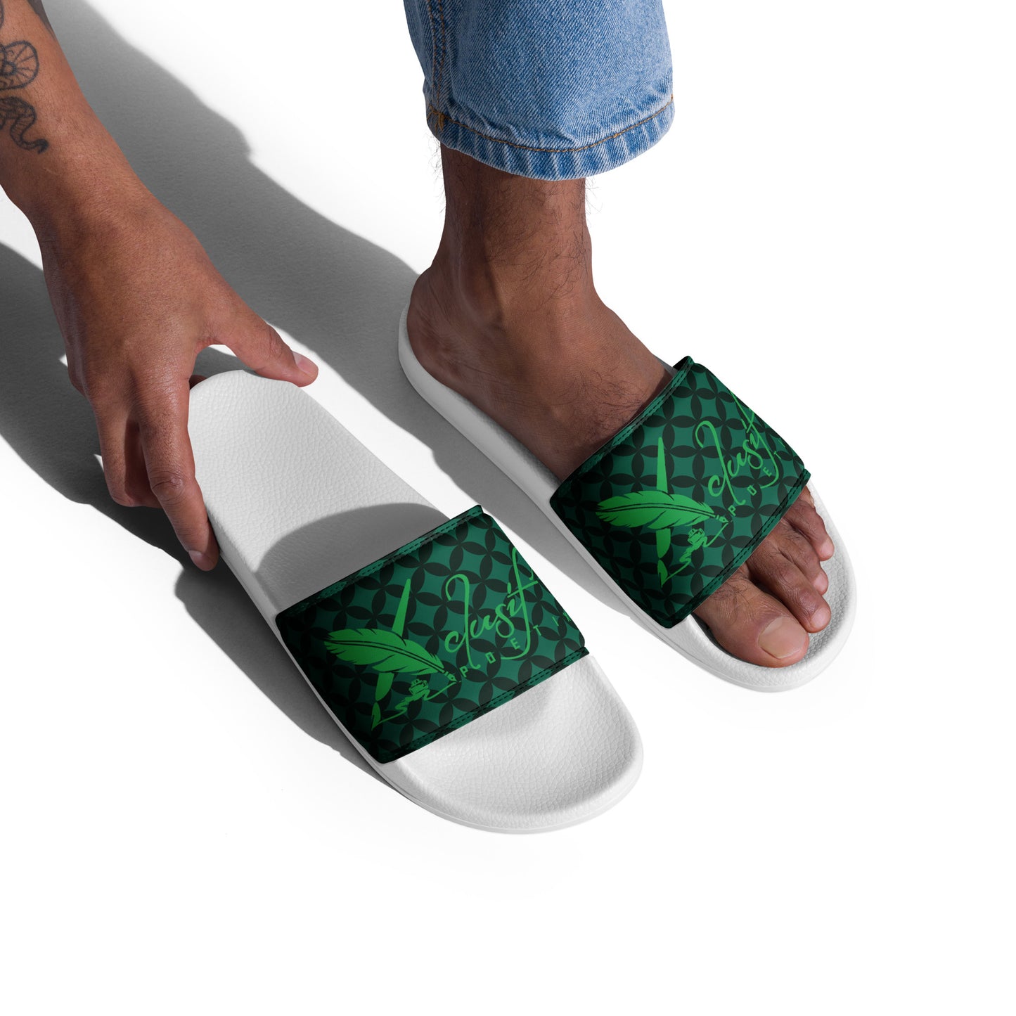 XCLUSIF POETIX LUXURY GREEN Men’s slides