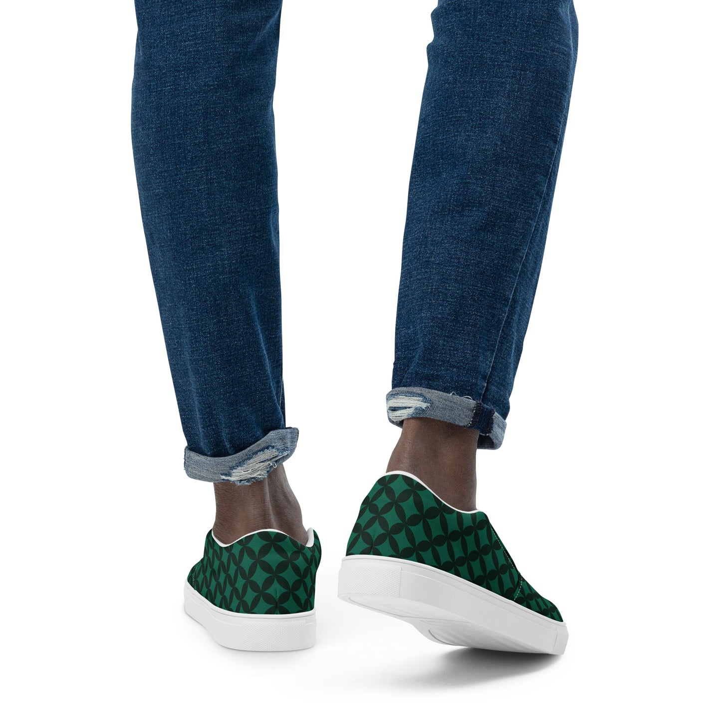 XCLUSIF POETIX LUXURY GREEN Men’s slip-on shoes