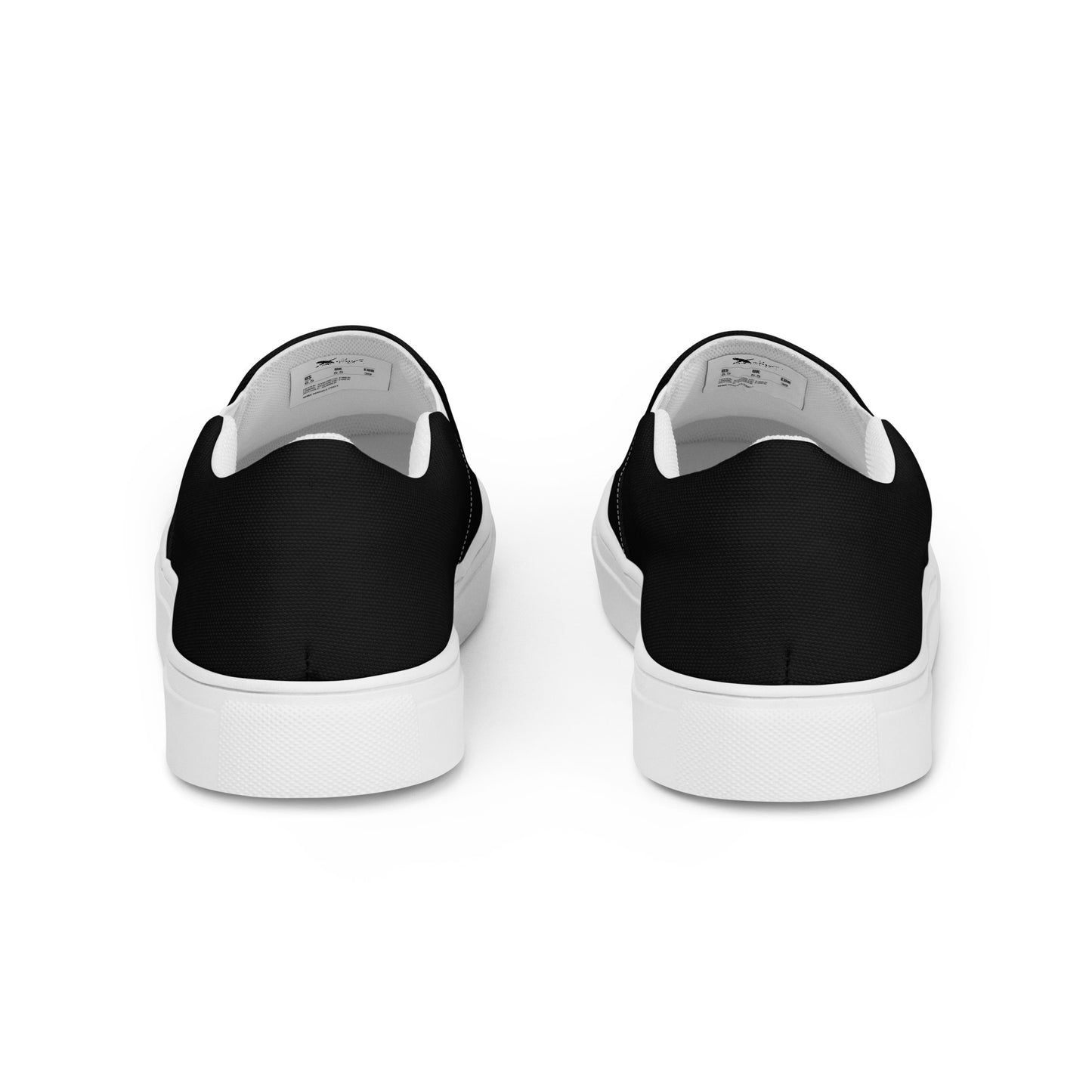 XCLUSIF POETIX BLACK Men’s slip-on canvas shoes