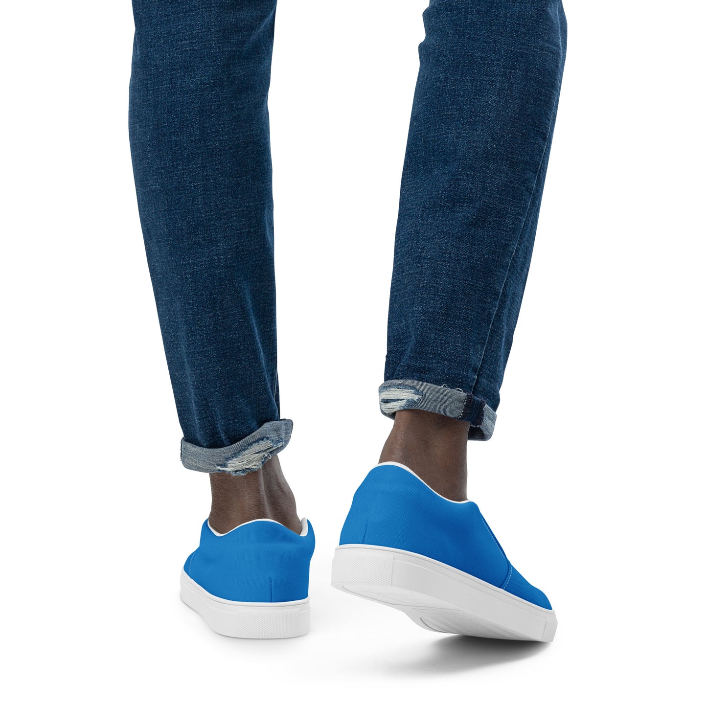 XCLUSIF POETIX BLUE Men’s slip-on shoes