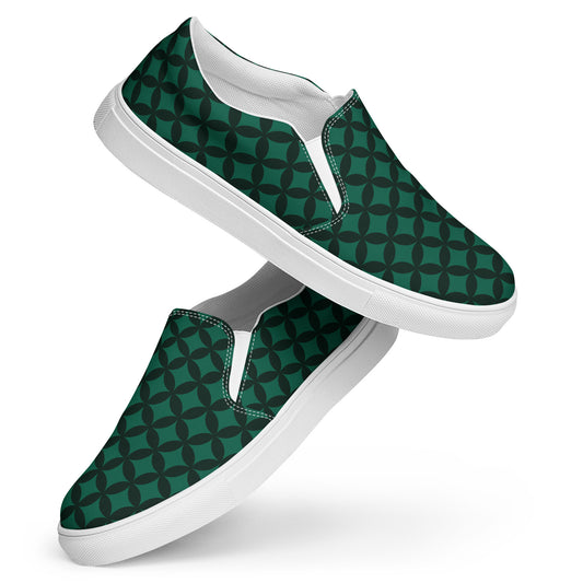 XCLUSIF POETIX LUXURY GREEN Men’s slip-on shoes