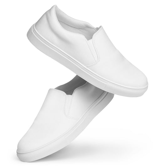 XCLUSIF POETIX WHITE Men’s slip-on shoes