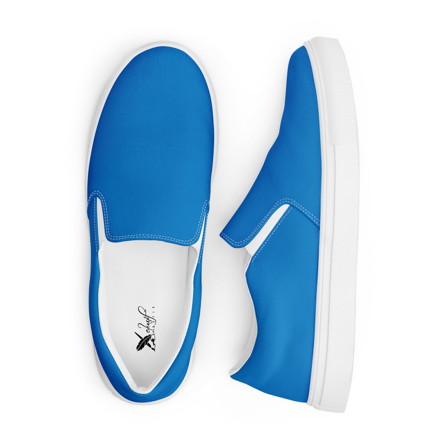 XCLUSIF POETIX BLUE Men’s slip-on shoes