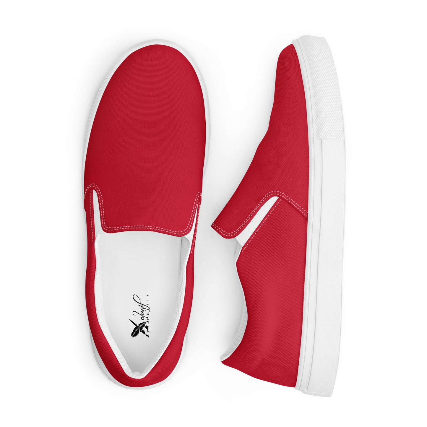 XCLUSIF POETIX RED Men’s slip-on shoes