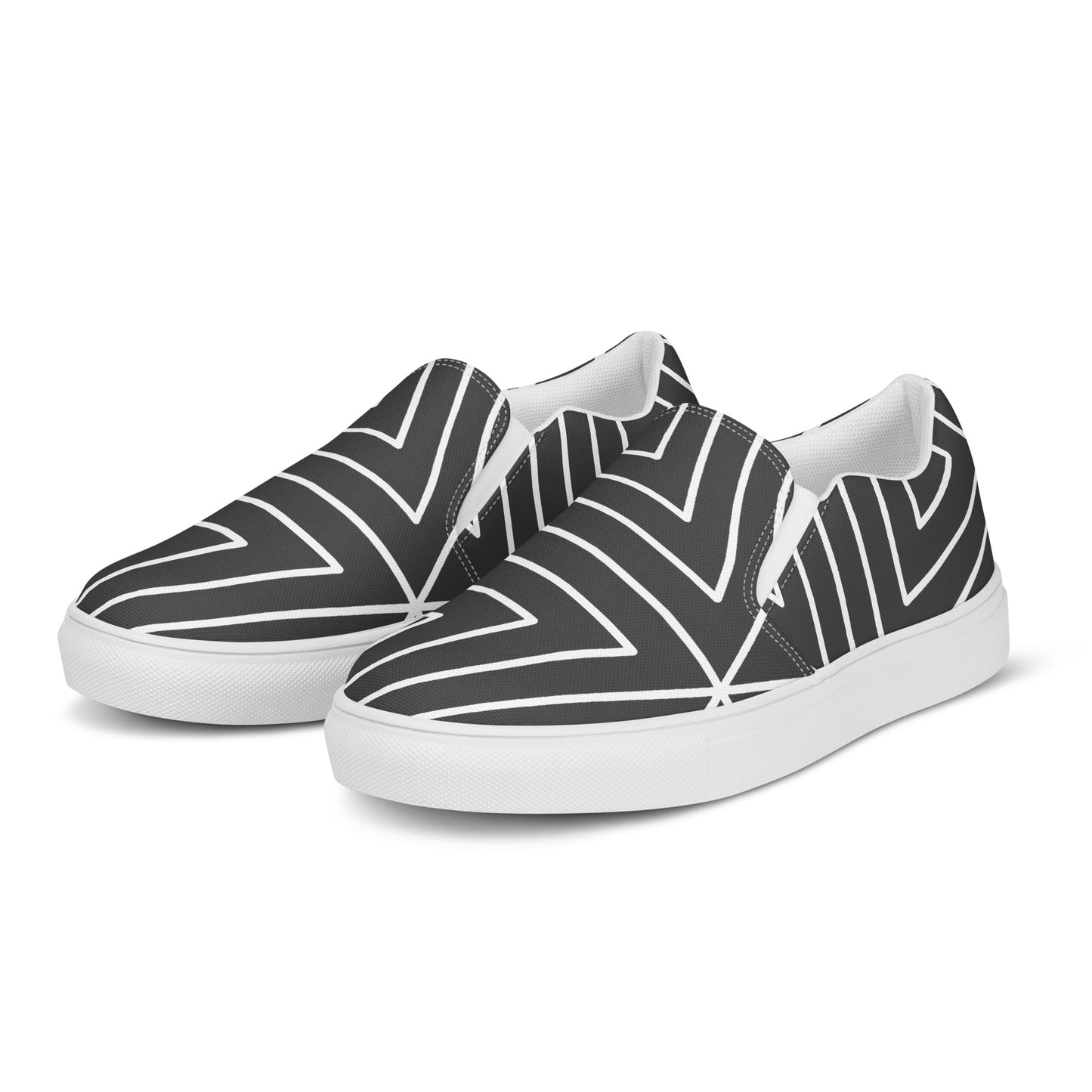 XCLUSIF POETIX BLACK TRIANGLE Men’s slip-on shoes