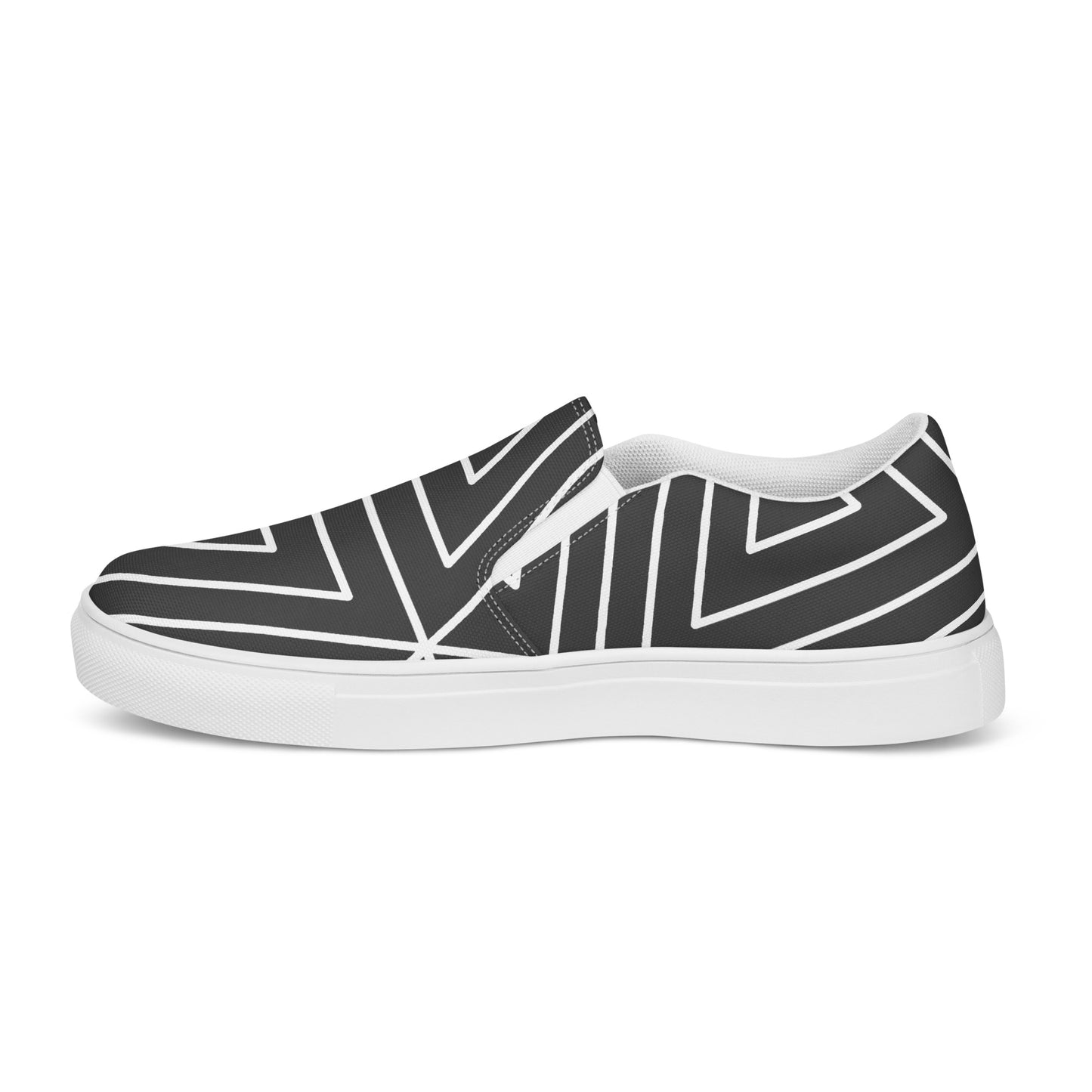 XCLUSIF POETIX BLACK TRIANGLE Men’s slip-on shoes