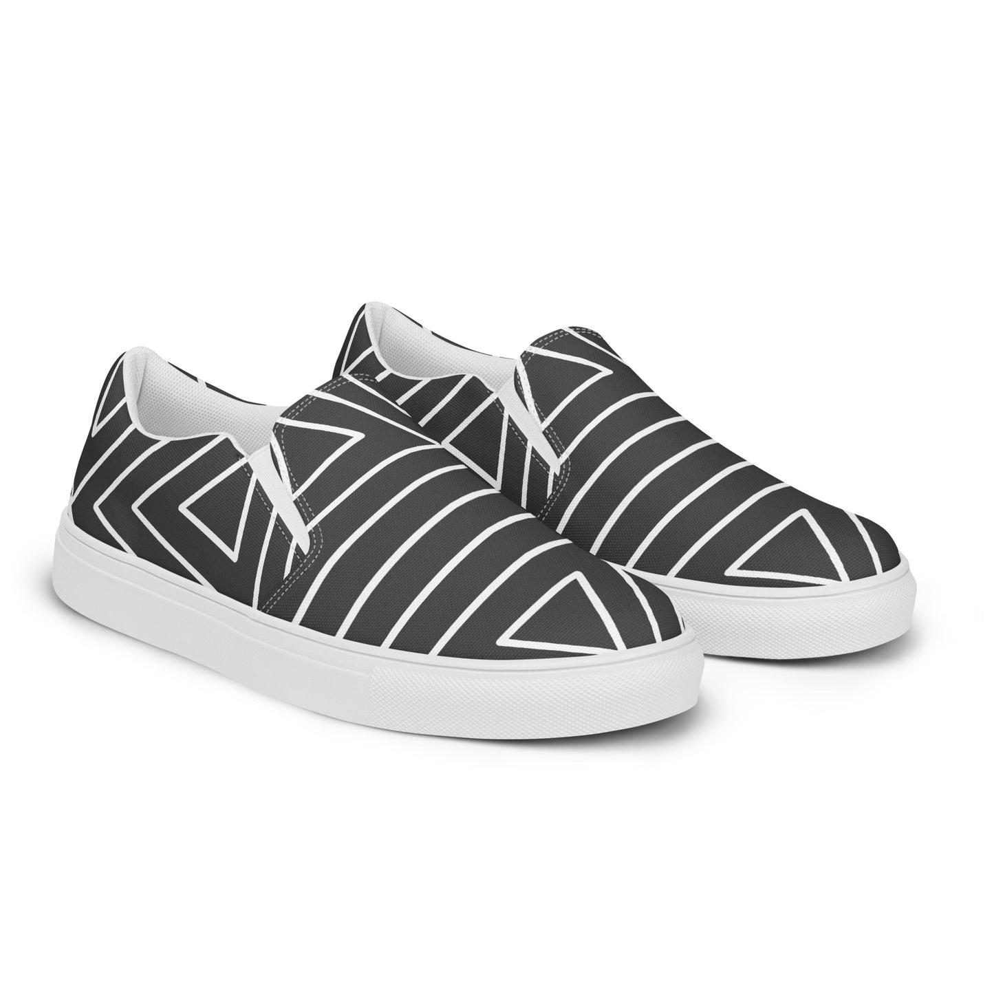 XCLUSIF POETIX BLACK TRIANGLE Men’s slip-on shoes