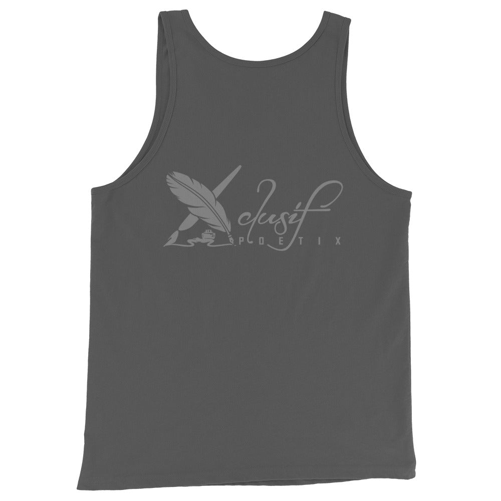 "SHINE BRIGHT LIKE A DIAMOND" BY XCLUSIF POETIX Unisex Tank Top