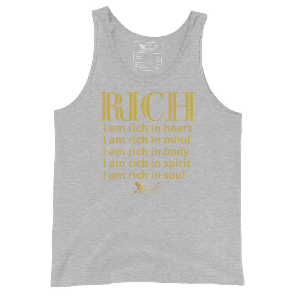 RICH BY XCLUSIF POETIX Unisex Tank Top