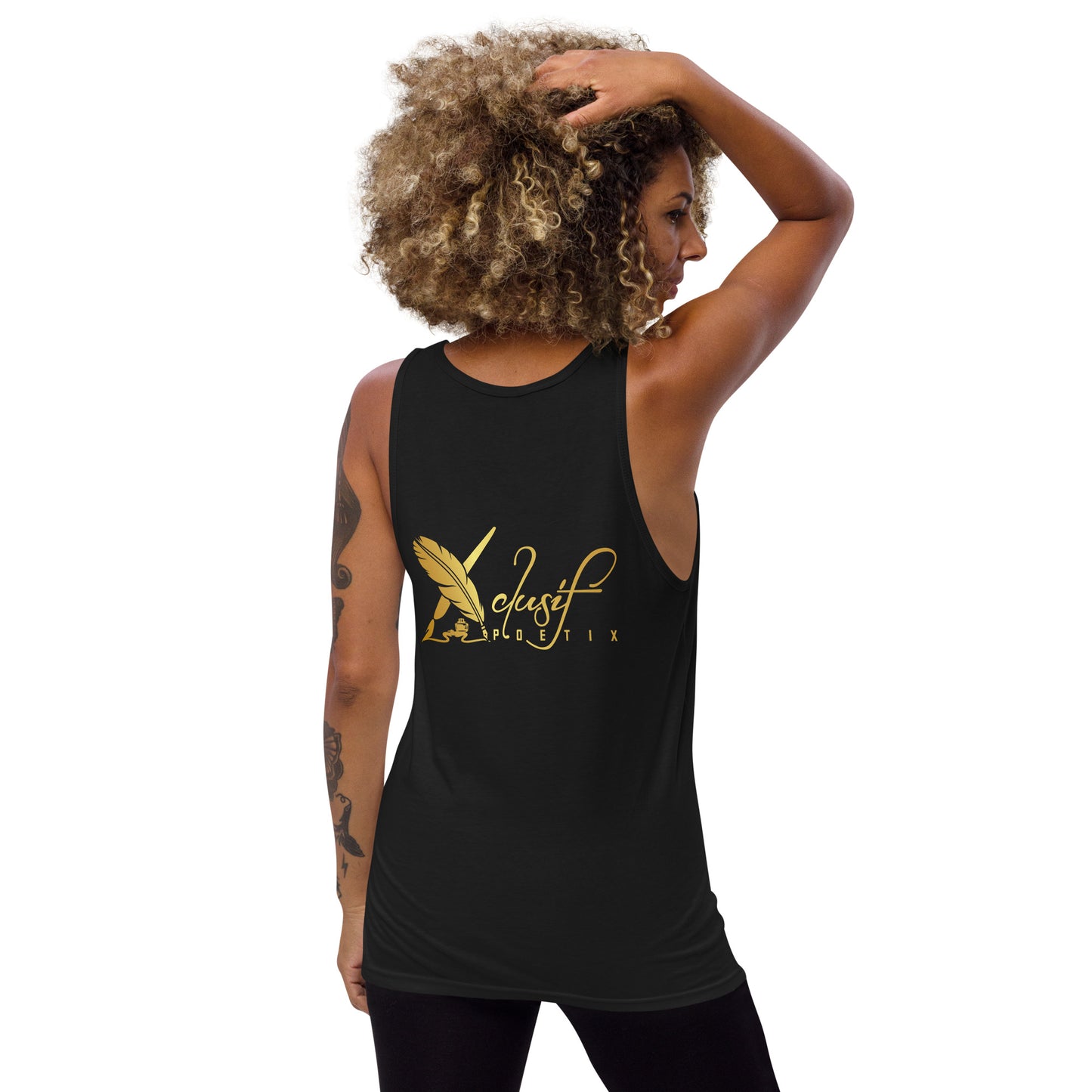 RICH BY XCLUSIF POETIX Unisex Tank Top