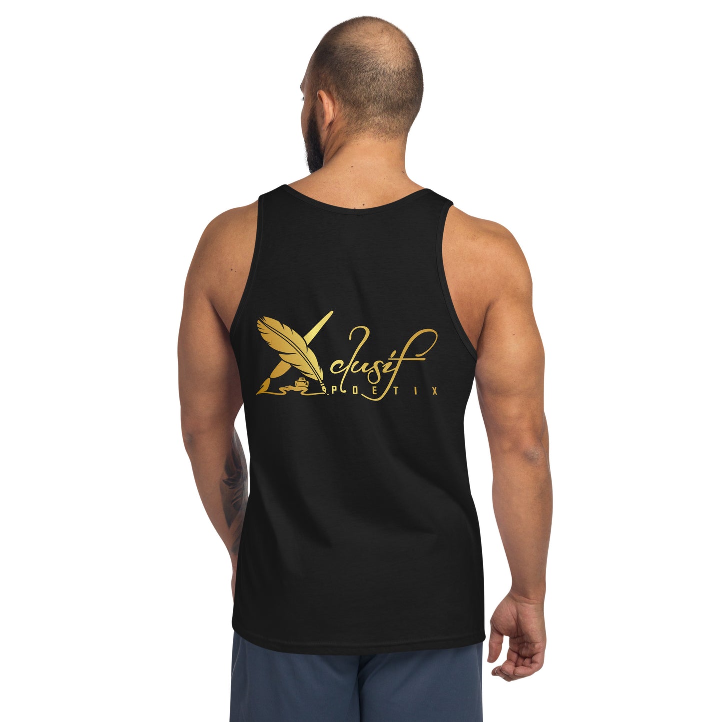 RICH BY XCLUSIF POETIX Unisex Tank Top