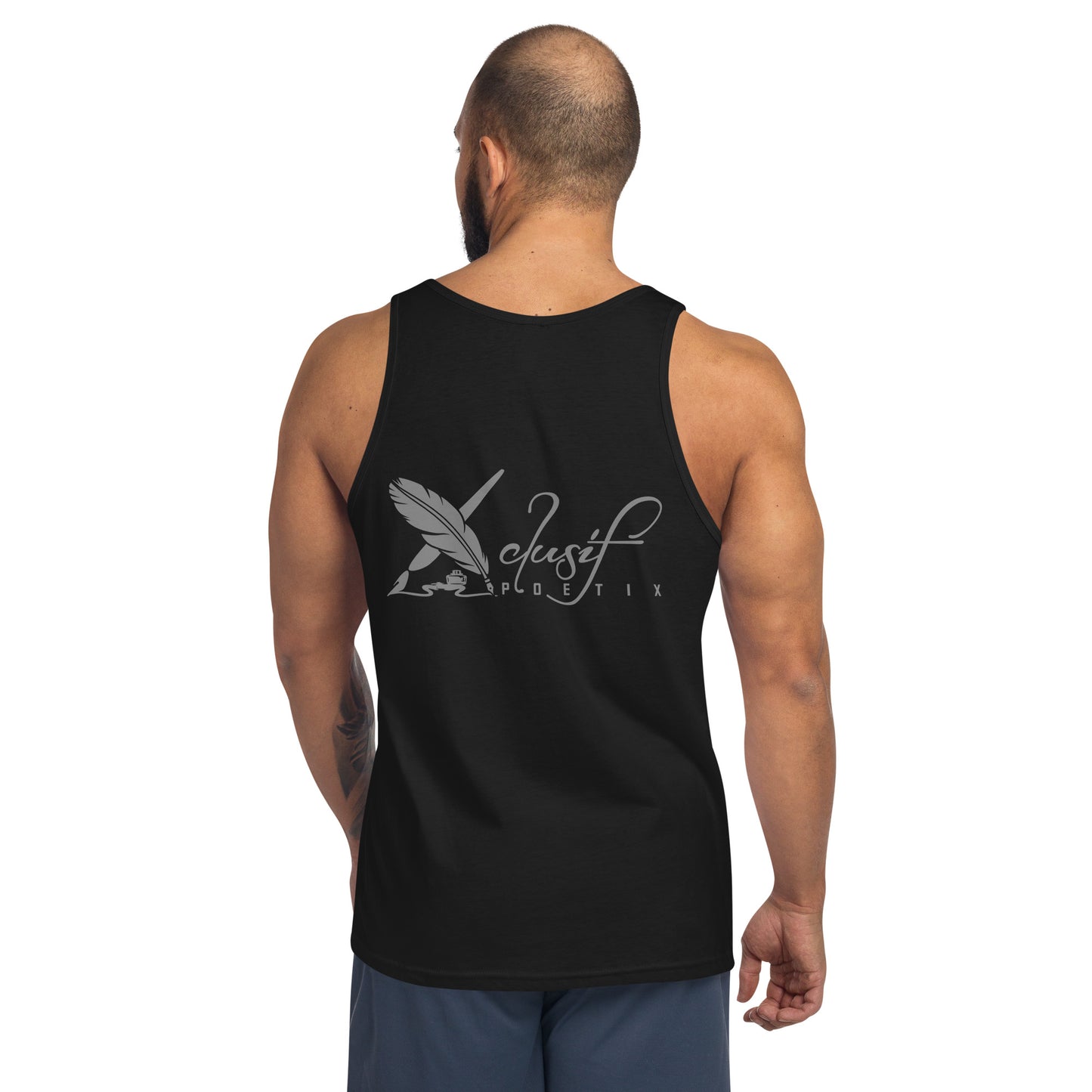 "SHINE BRIGHT LIKE A DIAMOND" BY XCLUSIF POETIX Unisex Tank Top