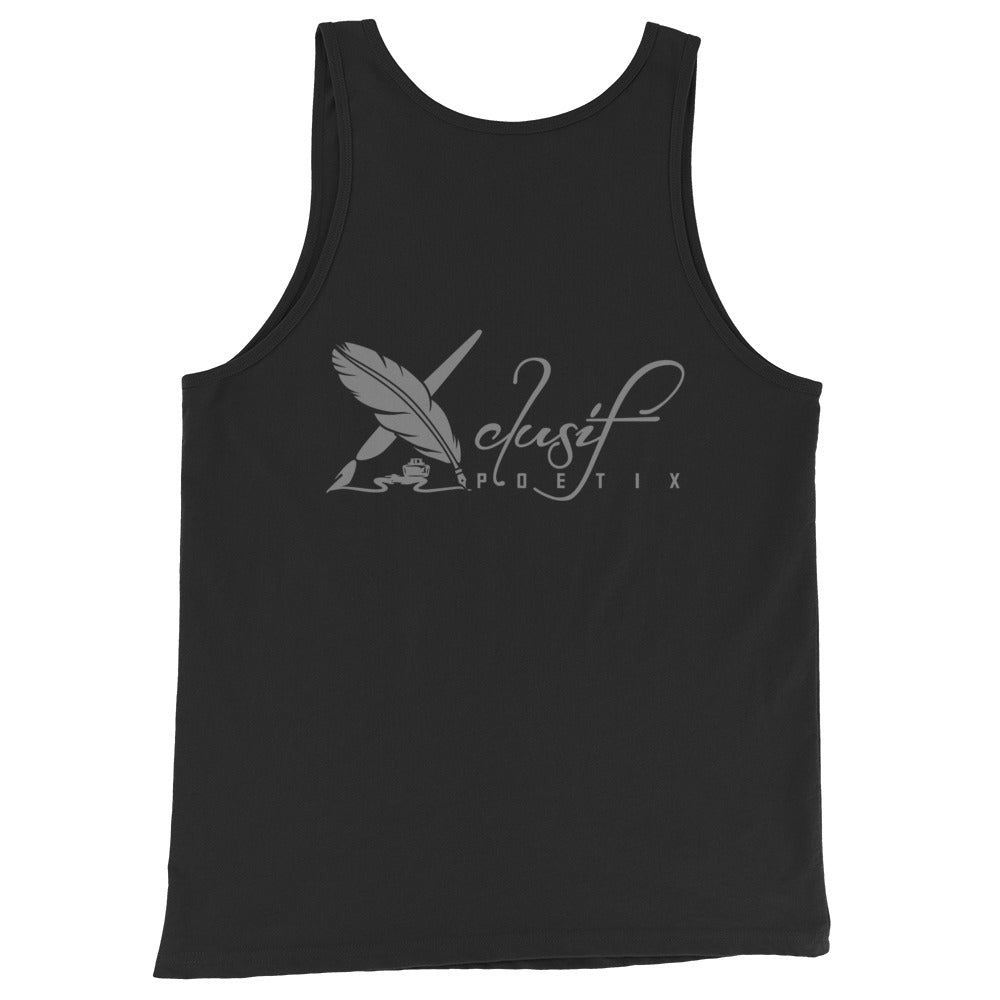 "SHINE BRIGHT LIKE A DIAMOND" BY XCLUSIF POETIX Unisex Tank Top