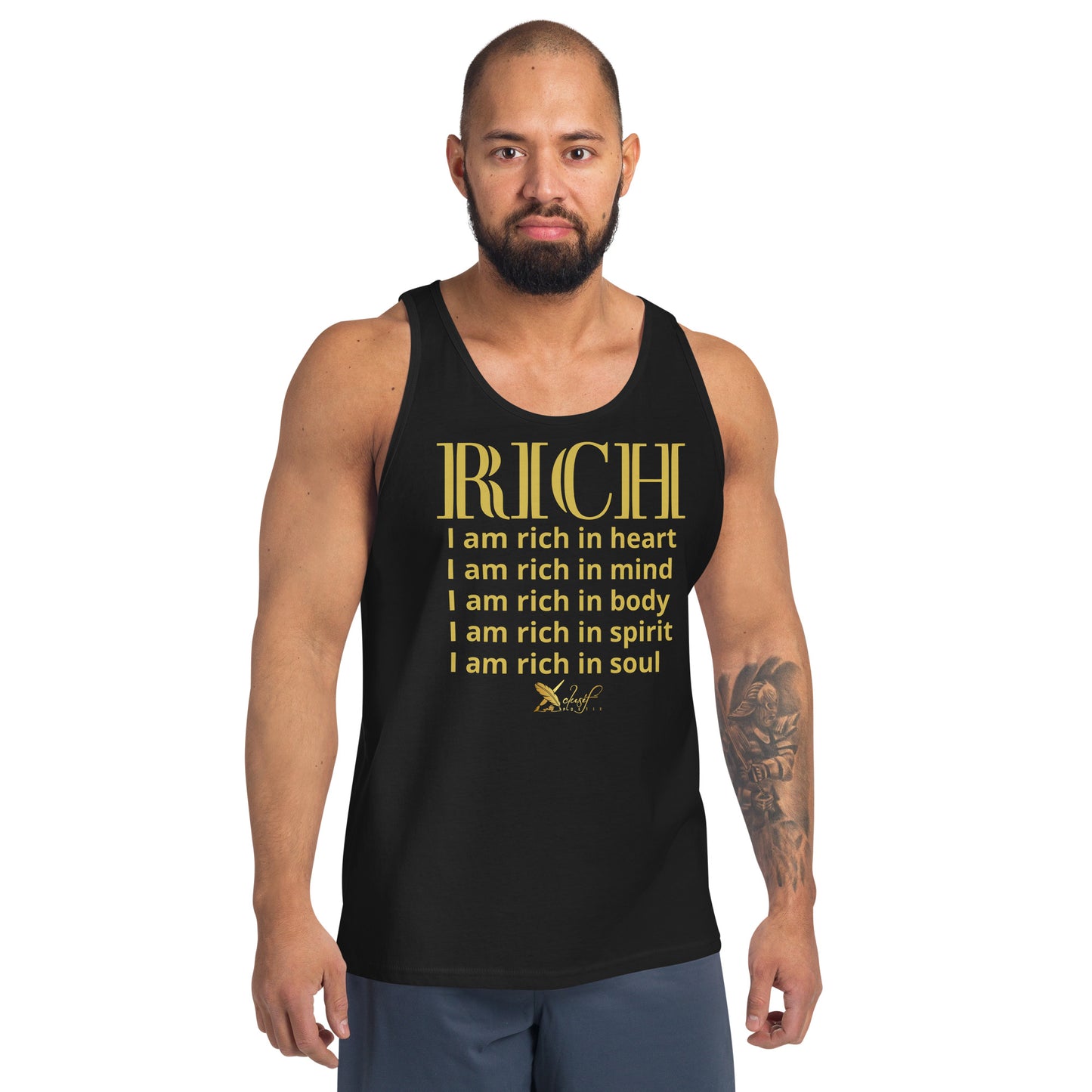 RICH BY XCLUSIF POETIX Unisex Tank Top