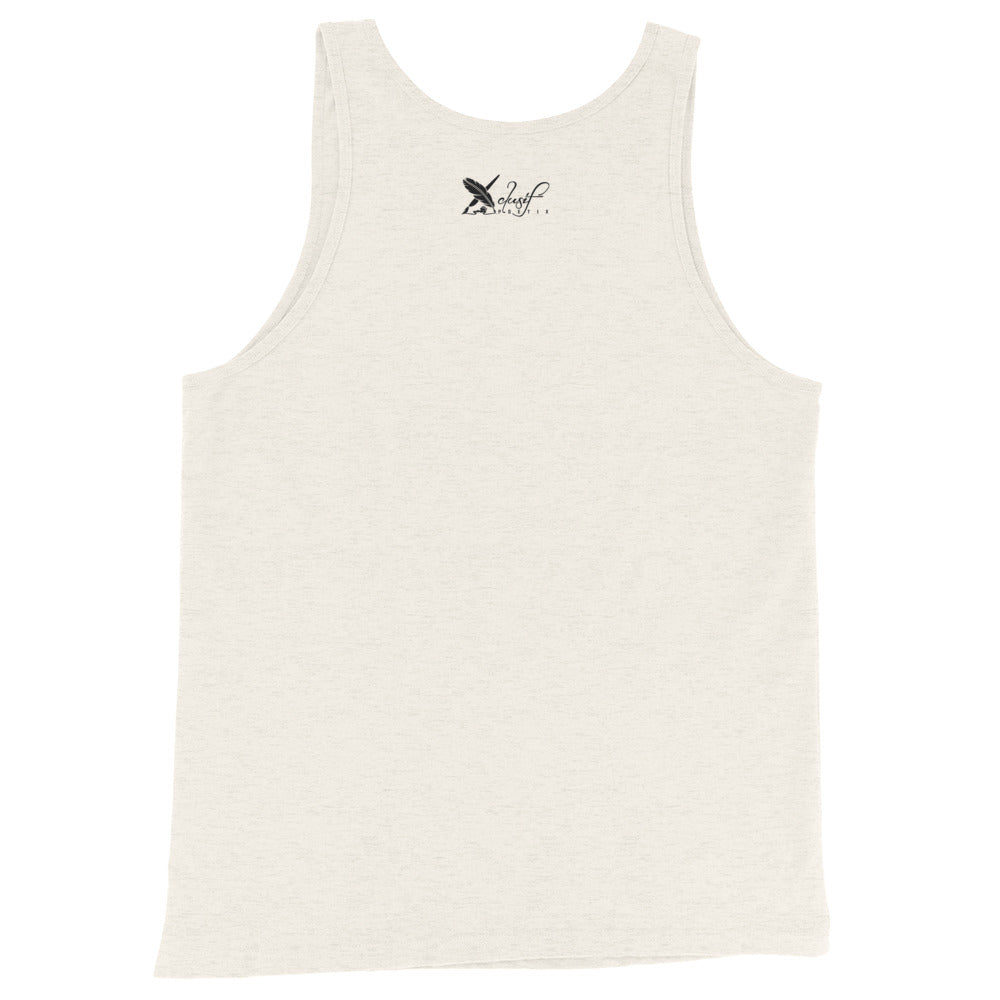 XCLUSIF POETIX BLACK LOGO Unisex Tank Top