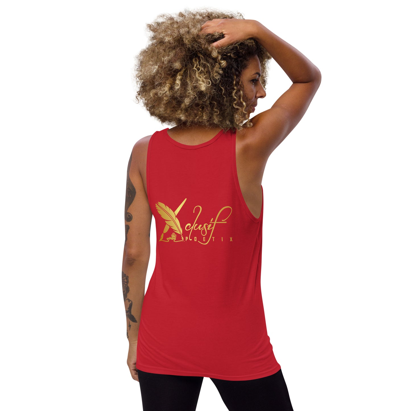 RICH BY XCLUSIF POETIX Unisex Tank Top