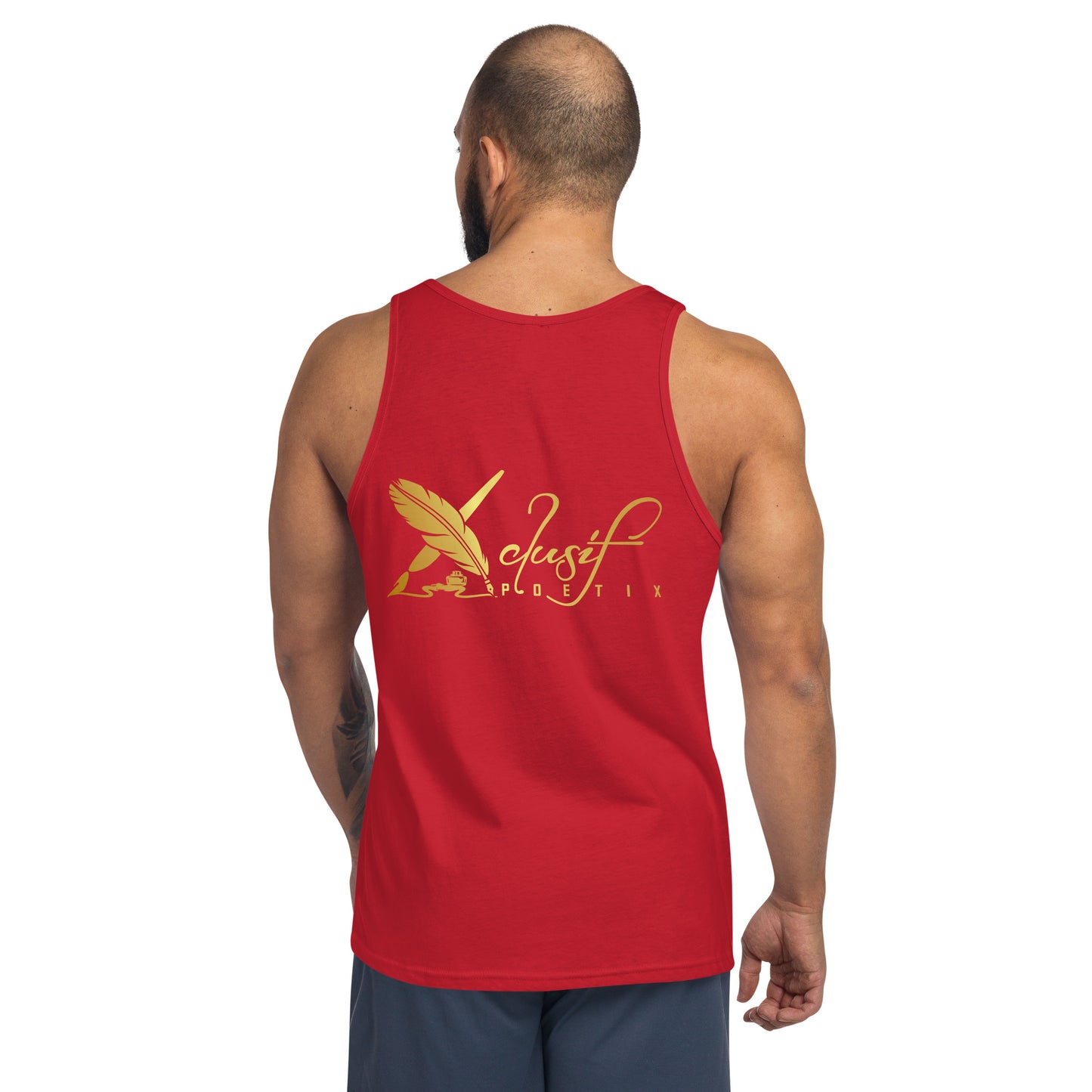 RICH BY XCLUSIF POETIX Unisex Tank Top