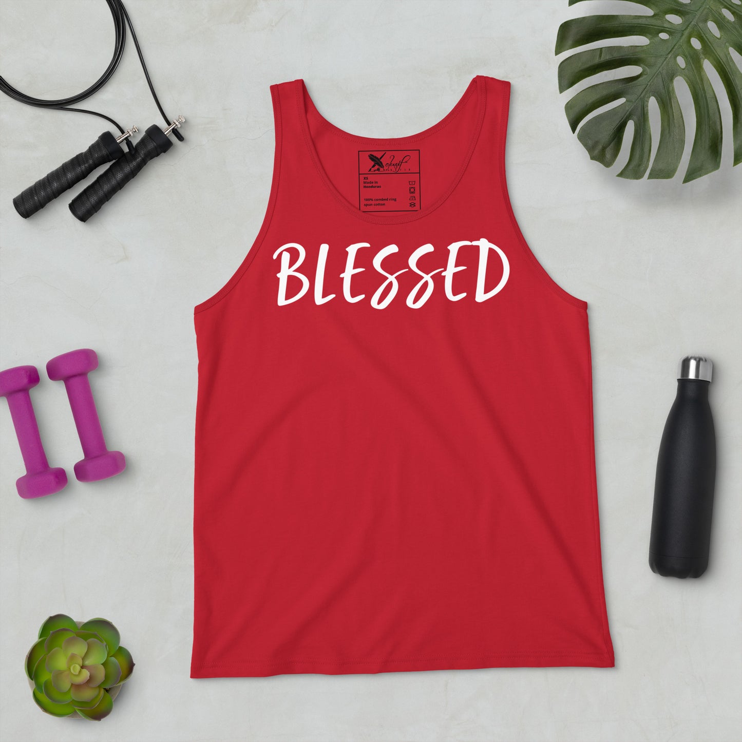 BLESSED BY XCLUSIF POETIX Tank Top