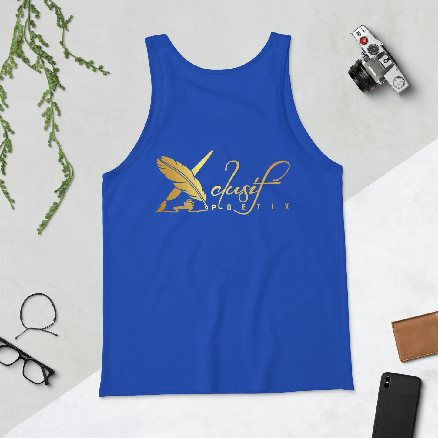 RICH BY XCLUSIF POETIX Unisex Tank Top