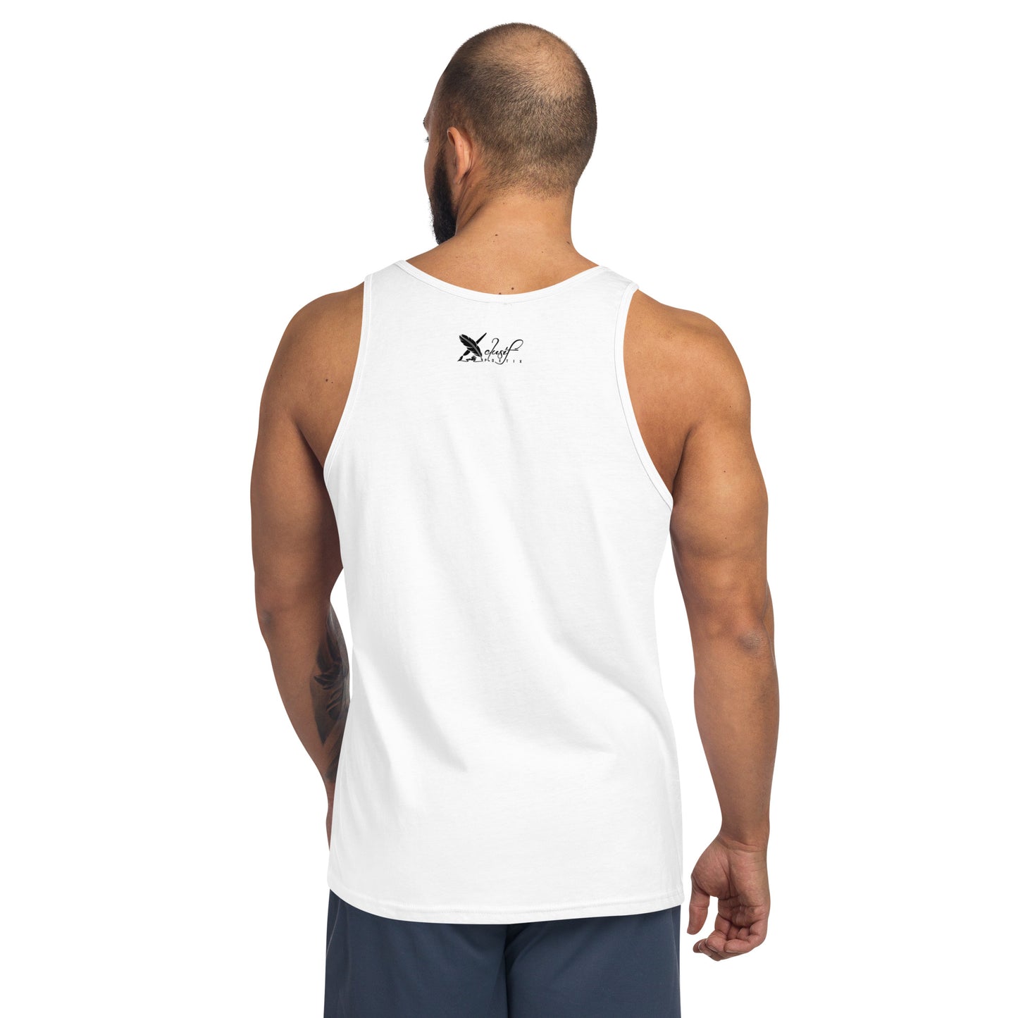 XCLUSIF POETIX BLACK LOGO Unisex Tank Top