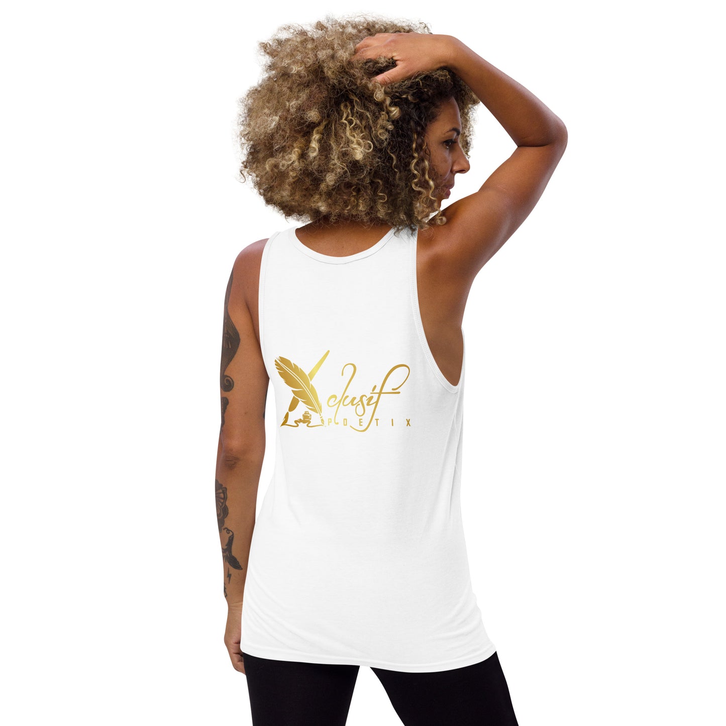 RICH BY XCLUSIF POETIX Unisex Tank Top