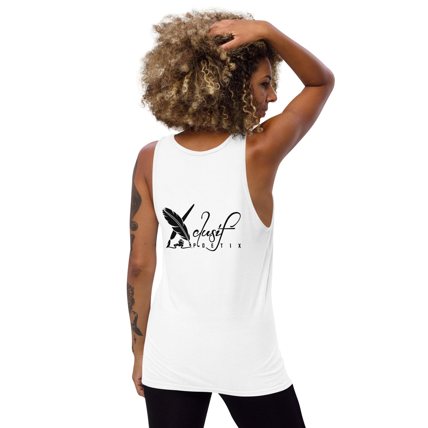 "LOVE ALWAYS WINS" BY XCLUSIF POETIX Unisex Tank Top