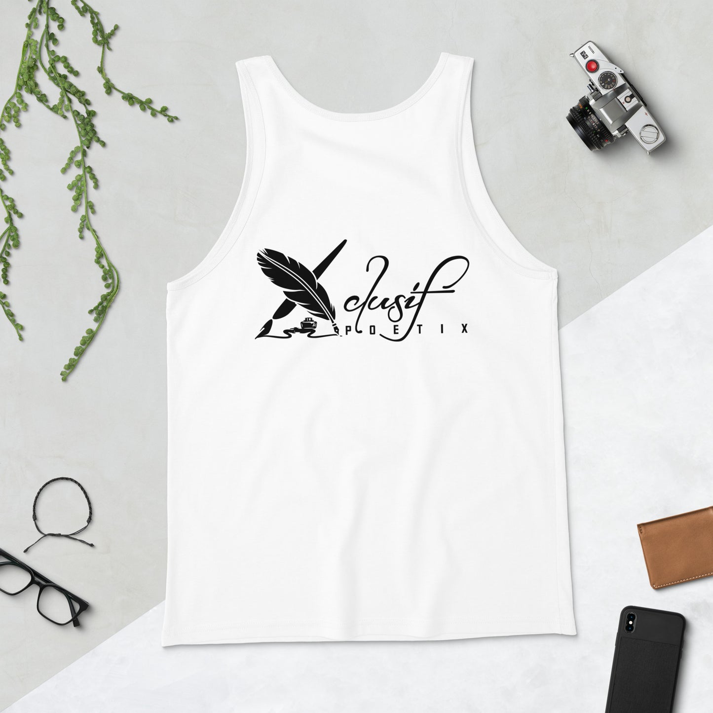 "LOVE ALWAYS WINS" BY XCLUSIF POETIX Unisex Tank Top