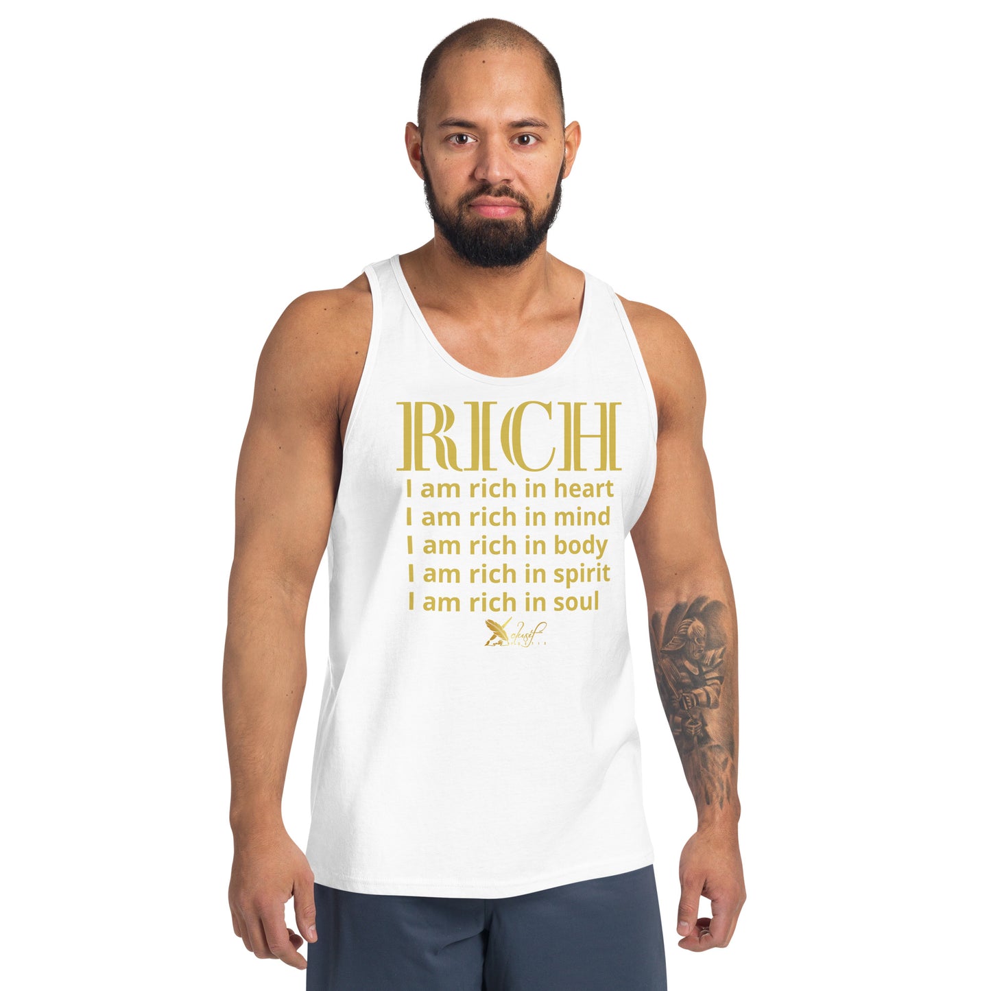 RICH BY XCLUSIF POETIX Unisex Tank Top