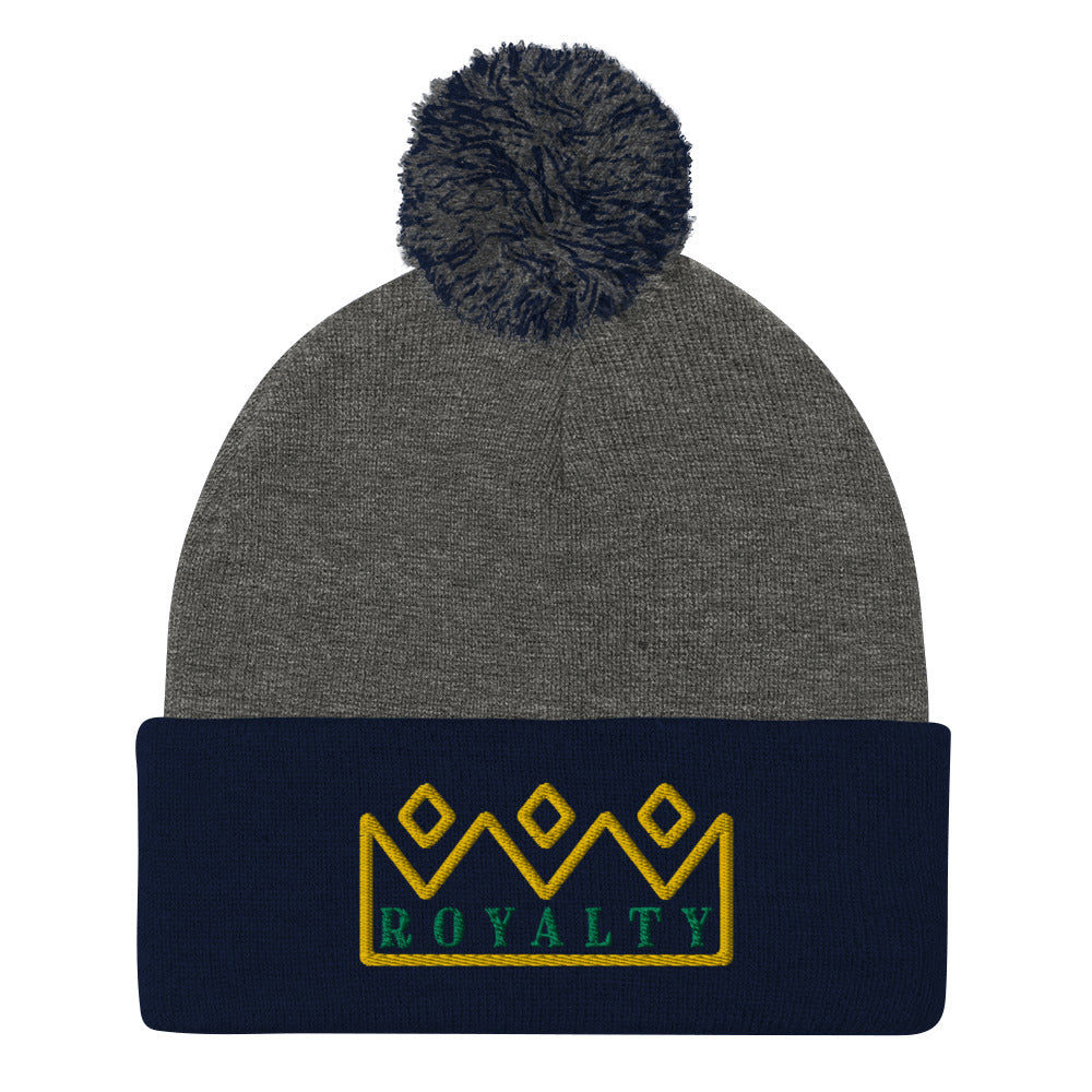 ROYALTY BY XCLUSIF POETIX Pom-Pom Beanie