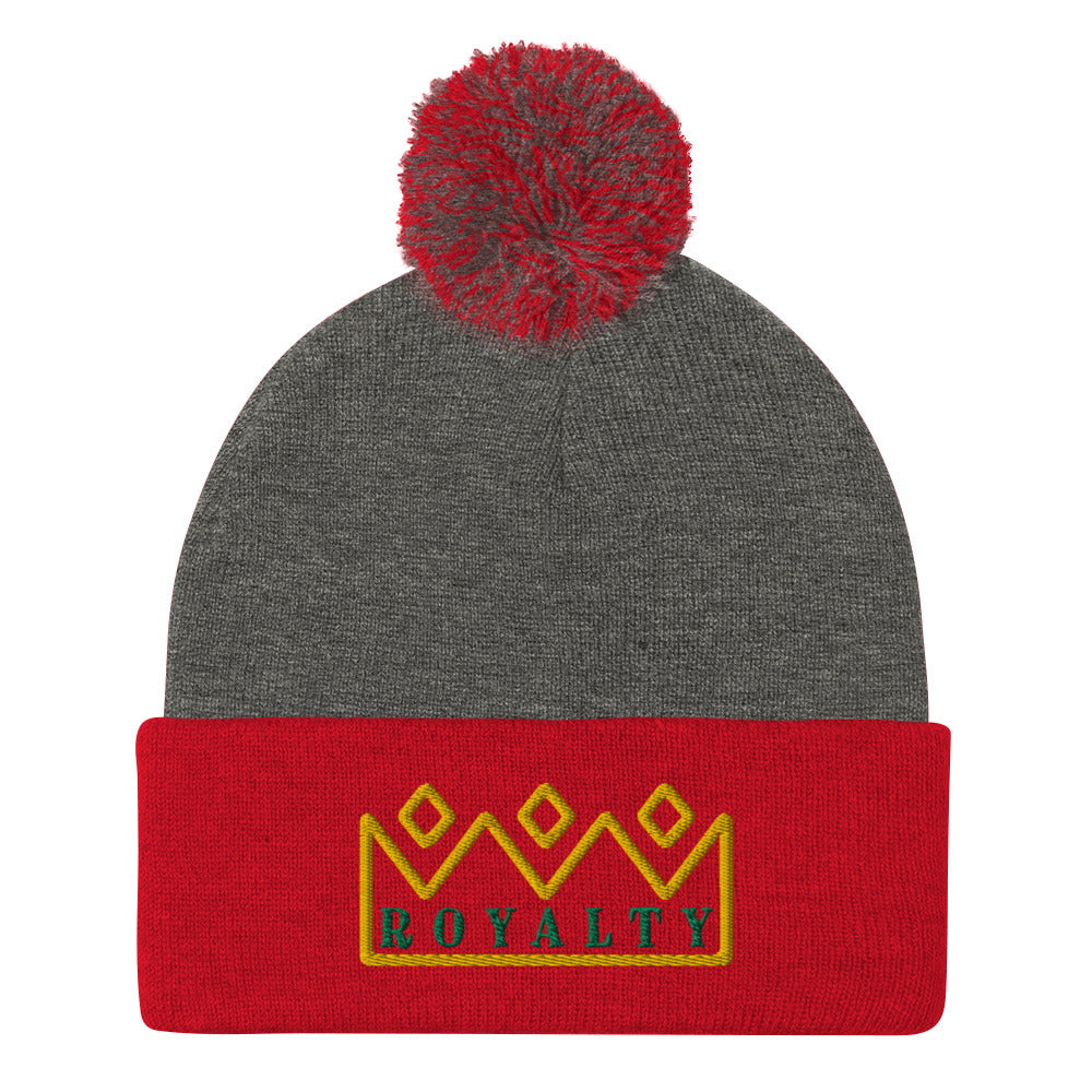 ROYALTY BY XCLUSIF POETIX Pom-Pom Beanie