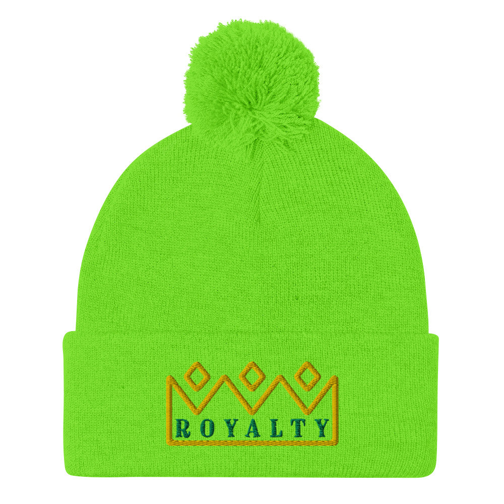 ROYALTY BY XCLUSIF POETIX Pom-Pom Beanie