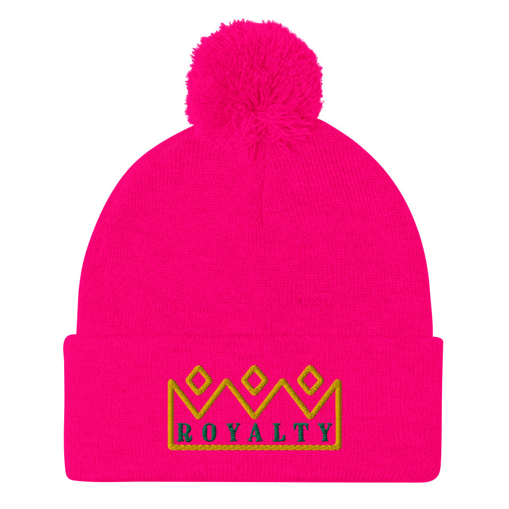 ROYALTY BY XCLUSIF POETIX Pom-Pom Beanie