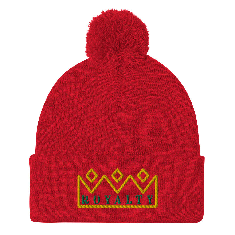 ROYALTY BY XCLUSIF POETIX Pom-Pom Beanie