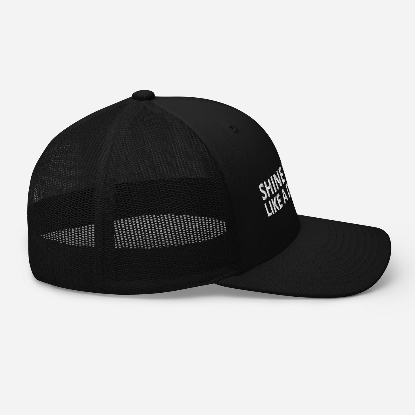 "SHINE BRIGHT LIKE A DIAMOND" BY XCLUSIF POETIX Trucker Cap