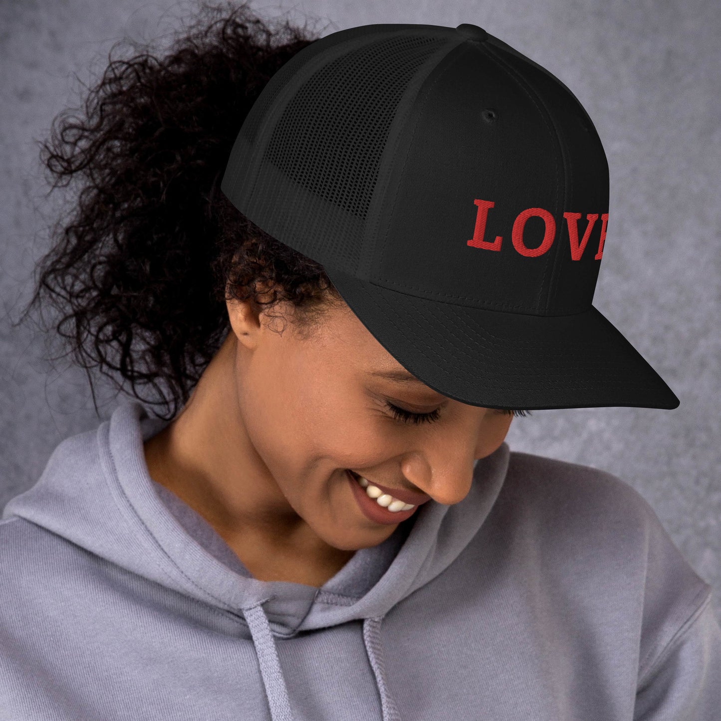 LOVE BY XCLUSIF POETIX Trucker Cap