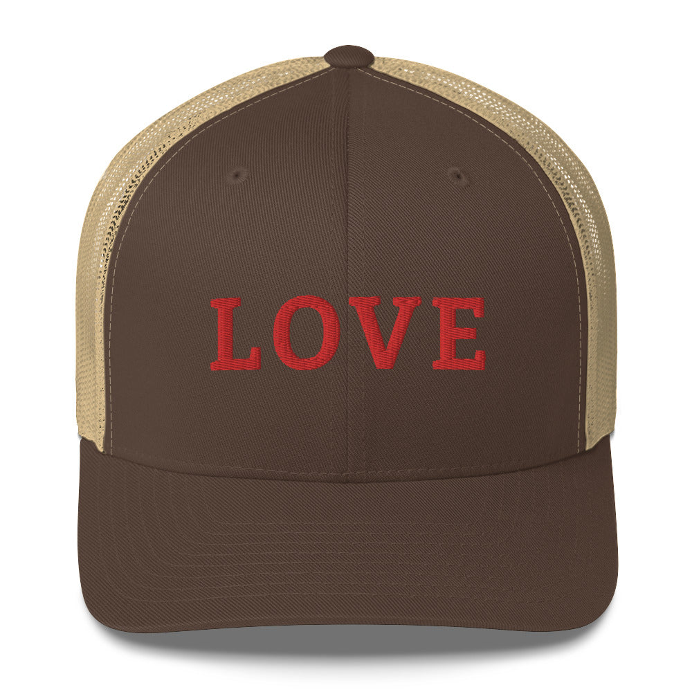 LOVE BY XCLUSIF POETIX Trucker Cap