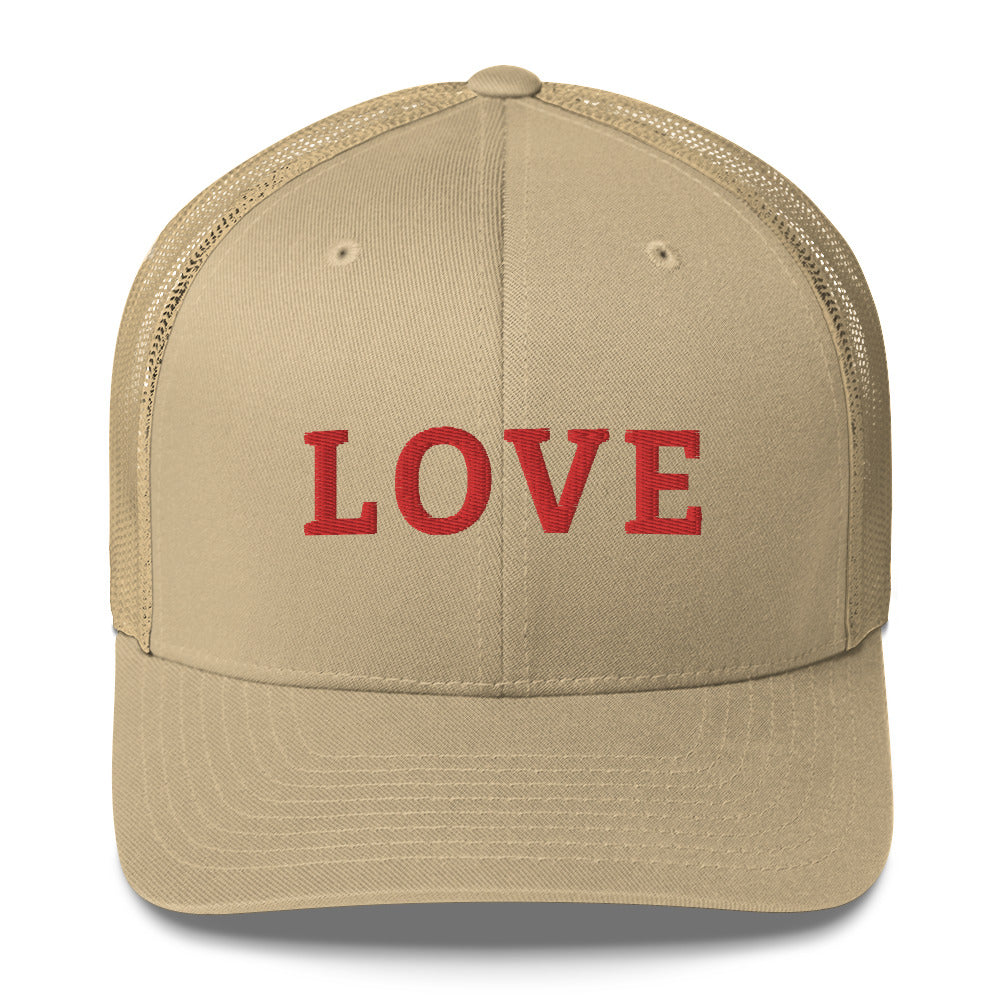 LOVE BY XCLUSIF POETIX Trucker Cap